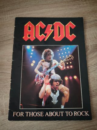 AC/DC Programa Tour 1982