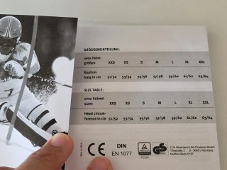Casco de esquí Uvex blanco 55-59cm