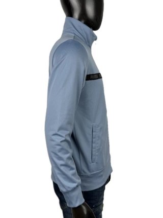 Puma Felpa Uomo S Azzurra Zip Integrale Track Jack