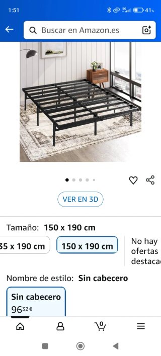 Base cama y colchón de 1.50x1.90 vendoo urgente