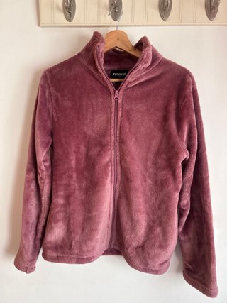 Forro polar mujer Tramas rosa