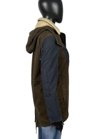 Giacca Lacoste Donna Marrone Taglia XS Cappotto