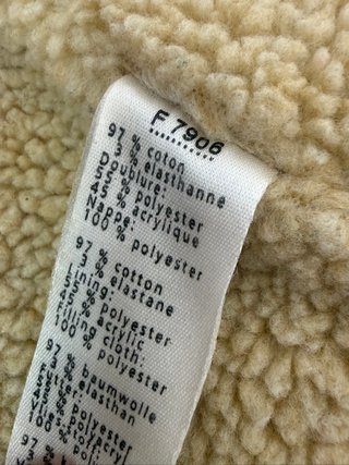 Giacca Lacoste Donna Marrone Taglia XS Cappotto