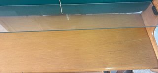 Consolle vintage legno e plastica