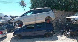 Paragolpes trasero mazda 328667 5 berl. (cr) 2.0