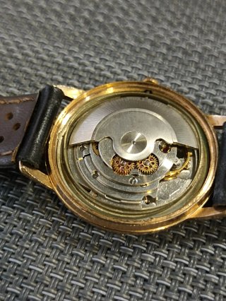 Reloj Erosa Automático Vintage Incabloc Dorado