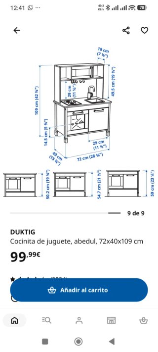 Cocinita infantil IKEA