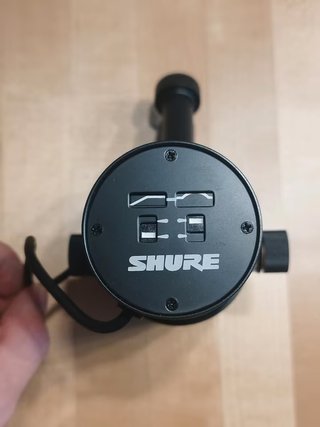 Micrófono Shure SM7B podcast