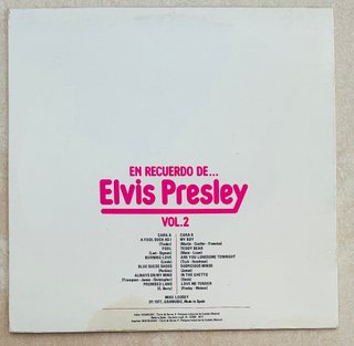 ELVIS PRESLEY MIKE LOOSEY VINILO LP EXITOS 1977