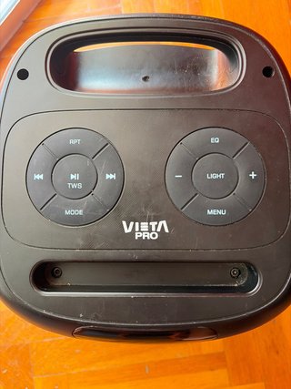 Altavoz Vieta Pro Negro y Azul