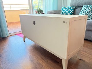 Mueble TV/Salón Madera Beige y Marrón