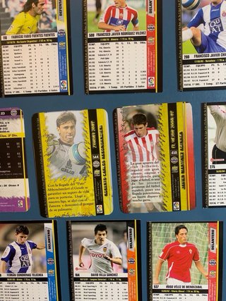 Lote cromos fútbol Mundicromo 2007-2008
