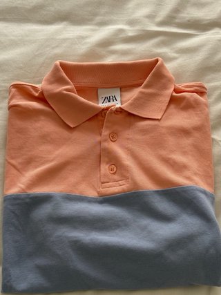 Polo Zara tricolor