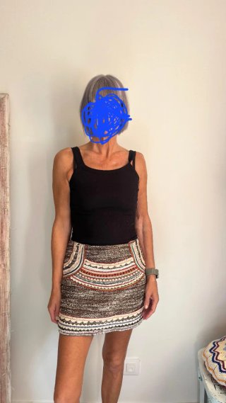 Falda invierno Zara Étnica Talla S