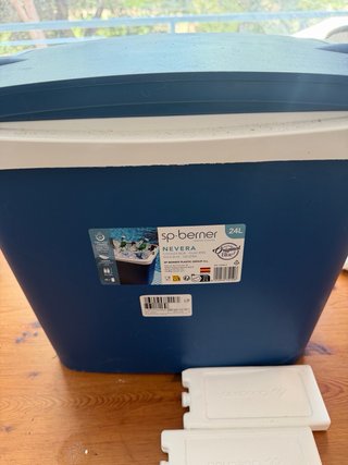 Nevera portátil 24L + 2 enfriadores Quechua
