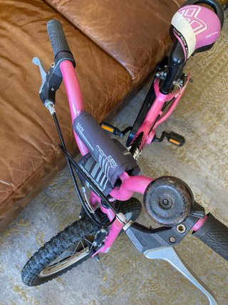 Bicicleta Monty 104 Rueda 18” Rosa y Negro