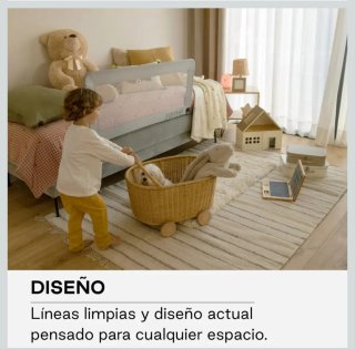 Barrera Cama Jané Abatible 140cm nueva