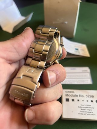 Casio Edifice 5299 Reloj Cronógrafo