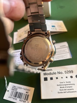 Casio Edifice 5299 Reloj Cronógrafo