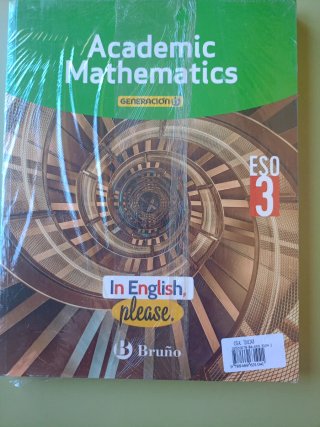 Generación B Matemáticas Académicas 3 ESO Andal...