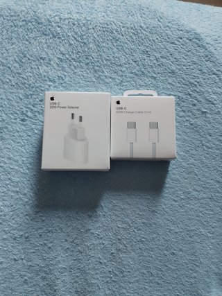 Cargador Iphone ..15-16-17.. adaptador y cable