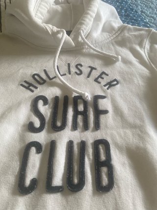 Sudadera Hollister Surf Club Blanca
