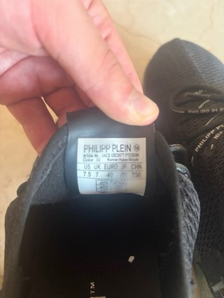 Zapatillas Philipp Plein Negras