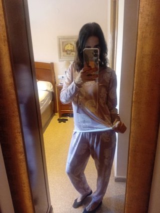 Pijama Tex Mujer Talla M Estampado Floral