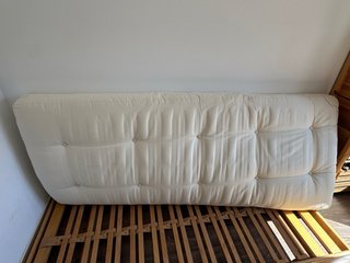Futón japonés de látex y algodón