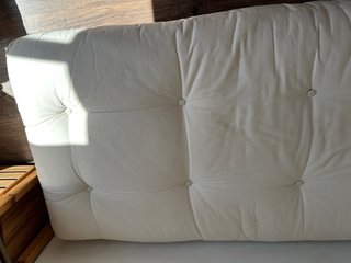 Futón japonés de látex y algodón