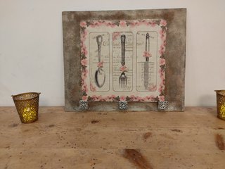 Percha cubiertos