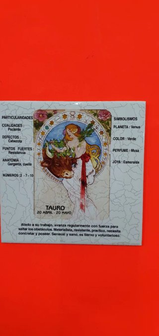 Azulejo decorativo Tauro