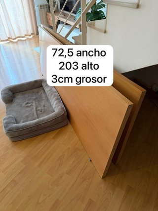 Puerta madera maciza