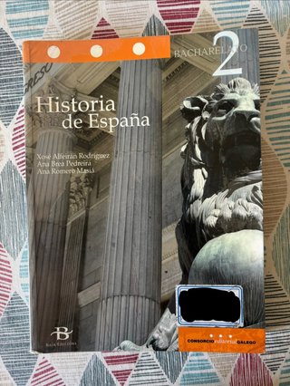 Historia de España segundo curso de Bacharelato