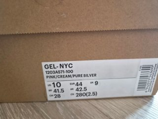 Zapatillas Asics Rosa y Blanco