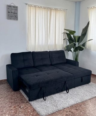 Sofá cama chaise longue con arcón CHOLLO!