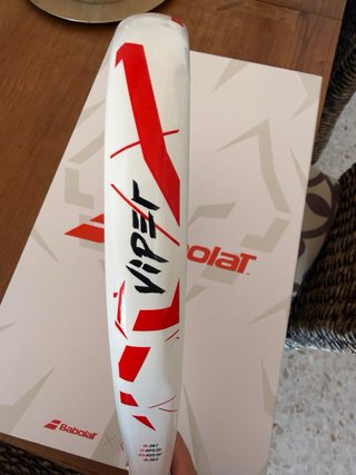 Pala Babolat Viper Juan Lebrón con caja