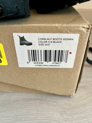 Botas de lluvia Ecoalf Negras Talla 37