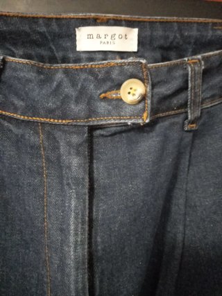 Pantalón vaquero ancho Talla L