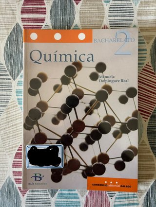 Química, segundo curso de Bacharelato