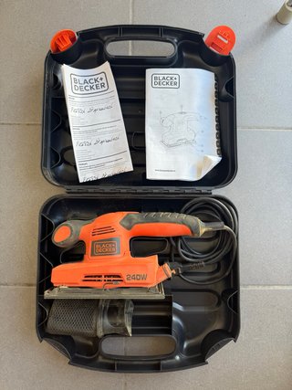 Lijadora orbital Black+Decker 240W