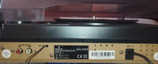 Auna TT-186E Tocadiscos con USB y Radio