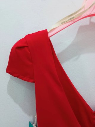 Vestido fiesta Rojo