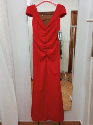 Vestido fiesta Rojo
