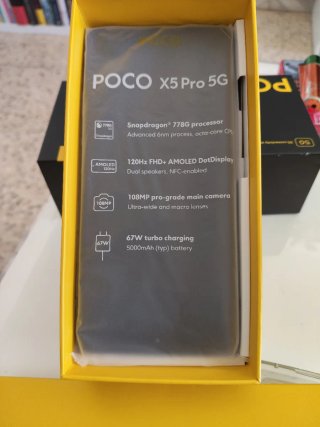 POCO X5 Pro 5G Negro 8GB RAM  256 GB ROM