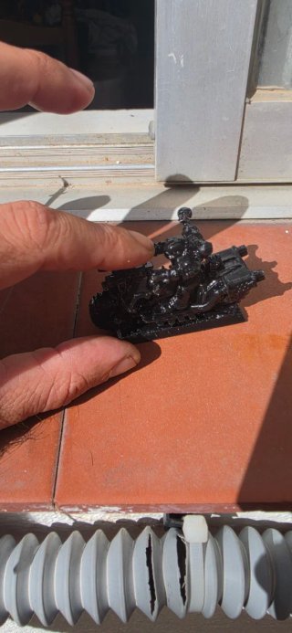 Figuras Warhammer hechas a mano