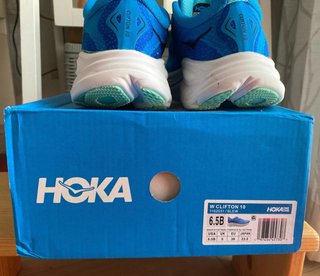 Hoka One One Clifton 10 Talla 39 Azul/Verde