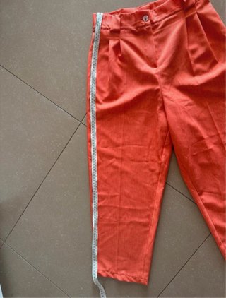 Pantaloni arancioni donna