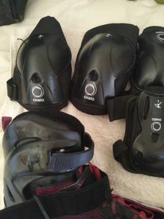 Patines en línea Oxelo Talla 37-40 + Protecciones