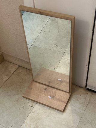 Specchio per ingresso con mensola